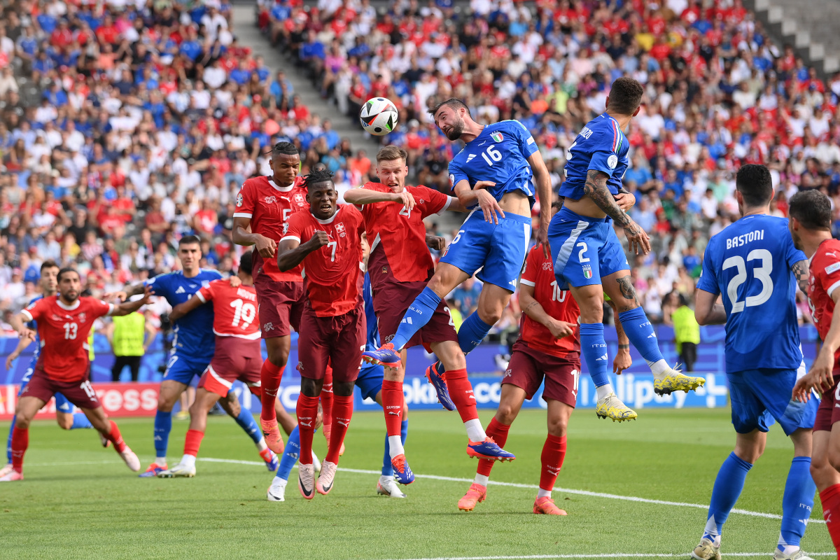 瑞士迎战意大利，备战欧洲杯